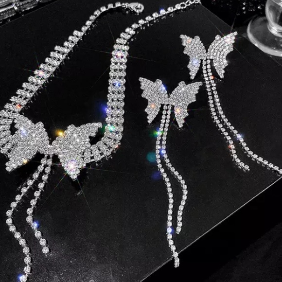 New butterfly earrings